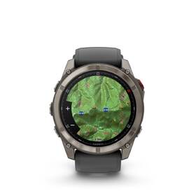 Chytré hodinky Garmin fenix 8 Pro 51 mm AMOLED Sapphire - Titanium / Graphite Silicone Band 

 obrázek produktu 5 z 14