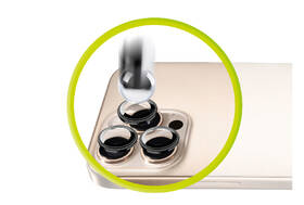 Ochranné sklo čočky fotoaparátu Mobile Origin Easy Lens Guards na Apple iPhone 17 černé

 obrázek produktu 2 z 7