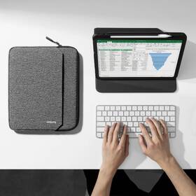Pouzdro na tablet tomtoc Sleeve na Apple iPad Air/Pro 11" šedé

 obrázek produktu 9 z 13