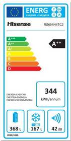 Americká lednice Hisense RS694N4TC2 nerez

 obrázek produktu 1 z 6