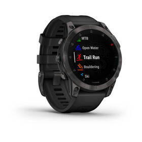 Chytré hodinky Garmin epix (Gen 2) Sapphire - Titan Black/Black Silicone Band 

 obrázek produktu 9 z 12