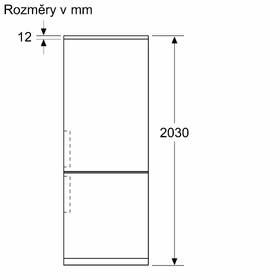 Chladnička s mrazničkou Bosch KGN39VICT ocel
