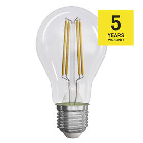 Žárovka LED EMOS Filament klasik, 5W, 1060lm, E27, teplá bílá 

 obrázek produktu 8 z 14