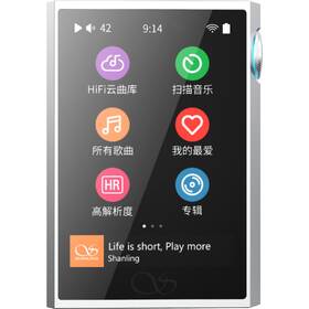 HiFi přenosný digitální přehrávač Shanling M1 Plus stříbrný

 obrázek produktu 1 z 3