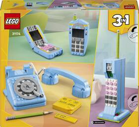 Stavebnice LEGO® Creator 3 v 1 31174 Retro telefon 

 obrázek produktu 3 z 9
