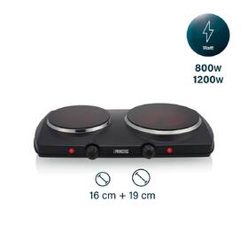 Vařič elektrický Princess 303021 černá barva
