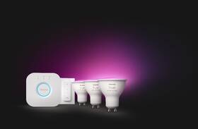 Startovací sada Philips Bluetooth 5,7W, GU10, White and Color Ambiance + Bridge, Switch 

 obrázek produktu 5 z 6