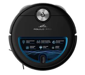 Robotický vysavač ETA Aquilo PRO 7243 90000 černá barva
