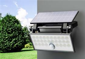 Reflektor Top Light Heleon, solární, PIR, 8W, 4000K, 3 fukční režimy černé

 obrázek produktu 4 z 5