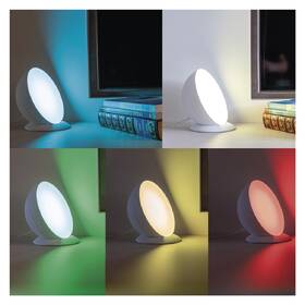 Stolní LED lampička EMOS GoSmart, 7 W, 330 lm, RGB bílá

 obrázek produktu 6 z 7