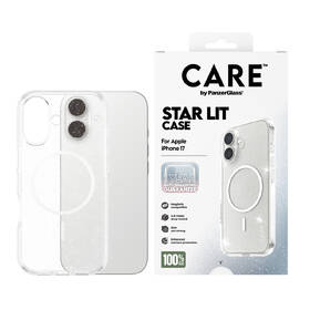 Kryt na mobil PanzerGlass CARE Star Lit MagSafe na Apple iPhone 17 průhledný

 obrázek produktu 3 z 5