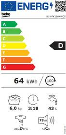 Pračka Beko B1WFK2604WCS bílá

 obrázek produktu 1 z 5