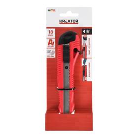 Nůž planžetový Kreator KRTH00105 18mm 

 obrázek produktu 2 z 3
