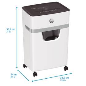 Skartovač HP OneShred 10MC bílý

 obrázek produktu 7 z 7