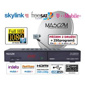 Satelitní komplet Mascom MC2350/80MBL černý

 obrázek produktu 2 z 5