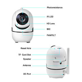 IP kamera Denver SHC-150 indoor, TUYA bílá

 obrázek produktu 6 z 10