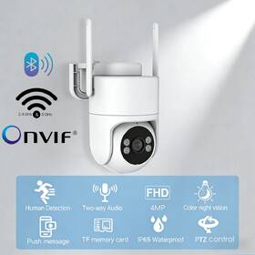 IP kamera IMMAX NEO LITE SMART Sentry dual band bílá

 obrázek produktu 6 z 6
