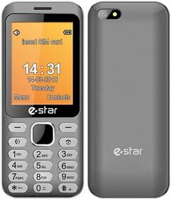 Mobilní telefon eStar X28 Dual Sim stříbrná barva
