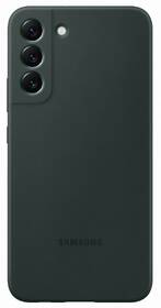 Kryt na mobil Samsung Silicone Cover na Galaxy S22+ zelený

 obrázek produktu 1 z 4