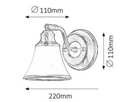 Bodové svítidlo Rabalux Grando 6545 bronzové

 obrázek produktu 1 z 2