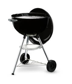 Gril zahradní na dřevěné uhlí Weber Bar-B-Kettle Ø 47 cm černá barva
