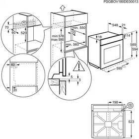 Trouba Electrolux EOF6P76X2 nerez
