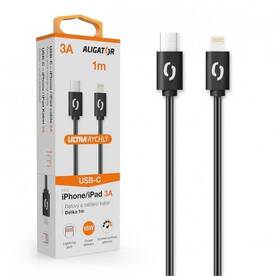 Kabel Aligator Power USB-C/Lightning, 3A, 1m černý

 obrázek produktu 3 z 3