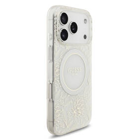 Kryt na mobil Guess IML Flowers Allover Strap MagSafe na Apple iPhone 17 Pro bílý

 obrázek produktu 2 z 7