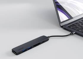 USB Hub Epico 6in1 Aluminium Hub 8K with USB-C černý

 obrázek produktu 4 z 4