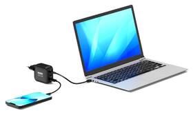 Nabíječka do sítě PORT CONNECT GaN2 100W, 2x USB-C PD a USB-A QC černý

 obrázek produktu 8 z 8
