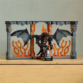 Stavebnice LEGO® Icons 10367 Knižní zarážka: Pán prstenů – Balrog™ 

 obrázek produktu 3 z 9
