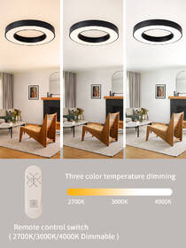 Stropní svítidlo IMMAX NEO PASTEL SLIM SMART 60 x 7cm 53W Zigbee 3.0, TUYA černé

 obrázek produktu 10 z 10