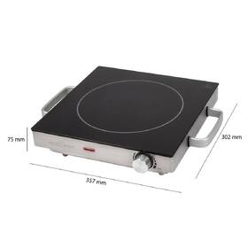 Vařič sklokeramický Profi Cook EKP 1210, 20 cm nerez

 obrázek produktu 1 z 7
