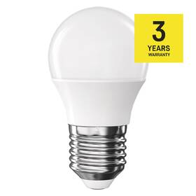 Žárovka LED EMOS Classic Mini Globe, 6,5 W, 806lm, E27, teplá bílá 

 obrázek produktu 9 z 13