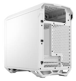 Case FRACTAL DESIGN Torrent Nano Tempered Glass Clear Tint bílá barva
