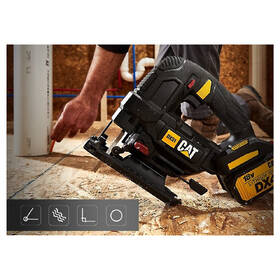 Přímočará pila CAT DX51B (bez baterie) 
