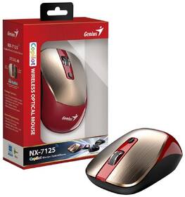 Myš Genius NX-7125 červená/zlatá

 obrázek produktu 4 z 4