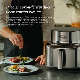Fritéza horkovzdušná COSORI Iconic Single, 6,2 l nerez

 obrázek produktu 6 z 9