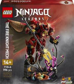 Stavebnice LEGO® NINJAGO® 71846 Robot Ohnivého rytíře 

 obrázek produktu 4 z 8