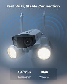 IP kamera Reolink Duo Floodlight Wi-Fi bílá barva
