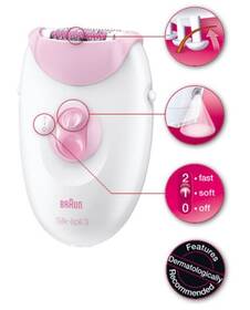 Epilátor Braun 3-3270 MILO růžový

 obrázek produktu 12 z 16