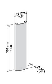 Lišta Meliconi Slimstyle Wire Cover Double, kryt kabeláže bílá

 obrázek produktu 2 z 2