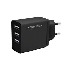 Nabíječka do sítě GoGEN ACH 301, 3x USB-A, 15,5W černá

 obrázek produktu 1 z 3