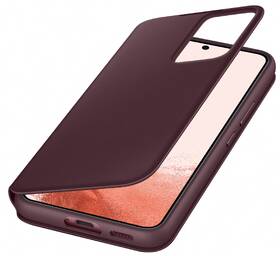 Pouzdro na mobil flipové Samsung Clear View na Galaxy S22 červené

 obrázek produktu 3 z 4