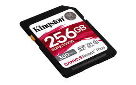 Paměťová karta Kingston Canvas React Plus 256GB SDXC UHS-II (300R/260W) 

 obrázek produktu 1 z 2