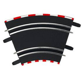 Klopené zatáčky Carrera 61612 Klopená zatáčka 1/45° (4 ks) 

 obrázek produktu 1 z 1