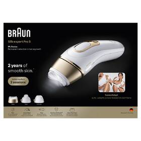 Epilátor Braun IPL5351 bílý/zlatý

 obrázek produktu 10 z 10