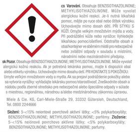 Leštidlo do myčky Miele 500 ml 

 obrázek produktu 4 z 4