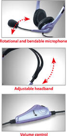 Headset Genius HS-04S, 2x 3,5mm jack černý/stříbrný

 obrázek produktu 4 z 8