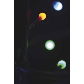 Vánoční osvětlení EMOS 80 LED, kulička, 8m, řetěz, vícebarevná, časovač, i venkovní použití 

 obrázek produktu 3 z 17